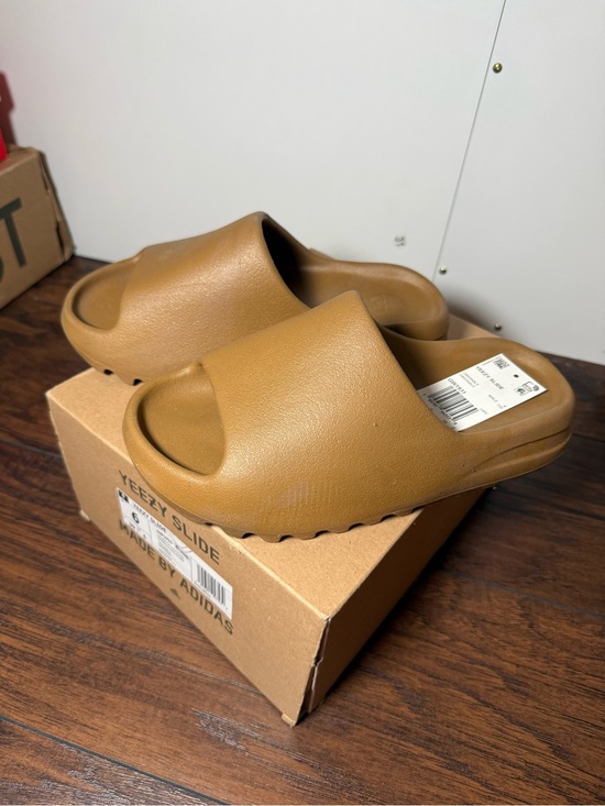 adidas Shoes - adidas Yeezy Slide in Brown Tan
